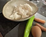 青唐辛子チャーハン作り方1写真
