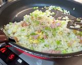 青唐辛子チャーハン作り方5写真