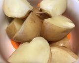 チキンとじゃがいものトマト煮作り方2写真