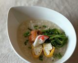 韓国風ヘルシー鮮やかなピリ辛アジアン粥作り方9写真