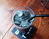 おうちカフェ★アイスブラックラテ作り方7写真