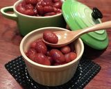 生クリームと金時豆の名コンビ?作り方2写真
