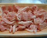 ガッツリ☆豚肉のソースソテー作り方1写真