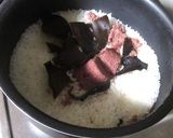 根昆布活用♡コンビーフの炊き込みごはん作り方3写真