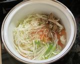 春雨とたっぷり野菜の中華スープ作り方3写真