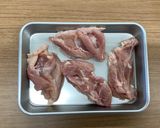 【大崎市】鶏肉のごま味噌焼き【学校給食】作り方1写真