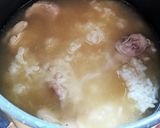 アジアン粥★鶏もも肉で参鶏湯風韓国お粥作り方5写真