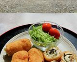 ☆梅しそ香る！和風チキンカツ☆作り方7写真