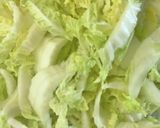 白菜と柿で秋のデリ風サラダ作り方1写真