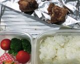 早起き苦手母さんの中学男子弁当　覚書15作り方1写真
