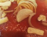 茄子と豚肉の温うどん作り方3写真