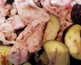 茄子と豚肉の温うどん作り方6写真