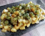 じゃがいもの甘だれコロコロソテー作り方5写真
