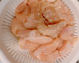 炭酸水×塩麹、鶏胸肉の磯辺揚げスティック作り方5写真