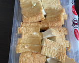 調味料1つ！熱々とろ〜厚揚げそぼろ煮作り方2写真