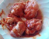 レンジ7分★鶏もも肉&パブリカ★お弁当作り方2写真
