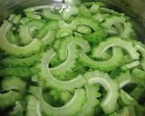 ゴウヤ おつまみ作り方3写真