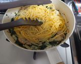 帆立の草兵衛さん〜帆立のクリームパスタ〜作り方9写真