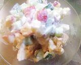 りんごとさつまいもときゅうりのサラダ♡作り方3写真