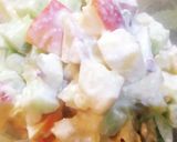 りんごとさつまいもときゅうりのサラダ♡作り方4写真