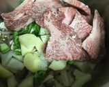 牛肉のトマトソース煮作り方1写真