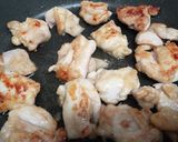 さっぱり美味しい！鶏肉の甘酢みぞれ炒め作り方3写真