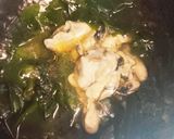 10分|牡蠣たっぷり♪わかめスープ★굴국作り方7写真
