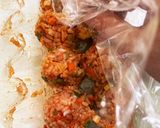 オモライス　卵パック　　　　　オムライス作り方15写真