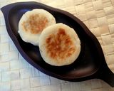 モチモチじゃがもち★高菜チーズ＆鶏そぼろ作り方3写真