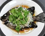 清蒸石斑魚（ハタの中華蒸し）作り方8写真
