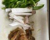 ガラスープと甜麺醤でピーマン搾菜炒め作り方1写真