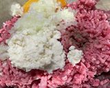 【簡単夕食】きのこトマト煮込みハンバーグ作り方4写真