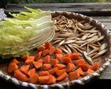 白菜、ゴボウ、人参まとめて干し野菜作り方1写真