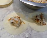切干し大根と桜えびの揚げ餃子♪作り方3写真
