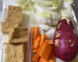 秋野菜たっぷり!お味噌味!我が家の豚汁作り方1写真