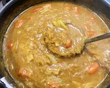 山盛りキャベツのグリーンカレー作り方5写真