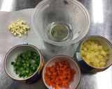 【保育園給食】さつまいもコロコロサラダ作り方6写真