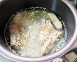 アジアン粥★手羽＆いしる能登の味覚和風粥作り方3写真