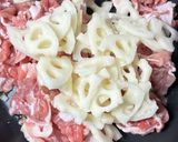 ★簡単★豚こまと蓮根の甘辛ごまだれ炒め作り方2写真