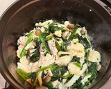 神在月のクリームパスタ作り方3写真