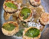 バジルハンバーグ作り方9写真