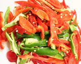 豚肉もやしピーマンのあっさり中国風炒め物作り方4写真