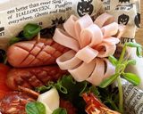 ピクミン　キャラ弁　遠足　ピクニック作り方4写真