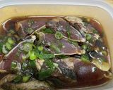 簡単、ガッツリ！鰹のたたき丼作り方2写真