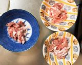 簡単きな粉梅照り味豚こま大根青椒肉絲風作り方2写真