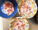 簡単きな粉豚キムチ味豚こま大根青椒肉絲風作り方3写真