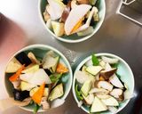 簡単きな粉豚キムチ味豚こま大根青椒肉絲風作り方11写真