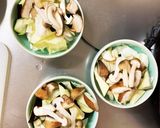 簡単きな粉梅照り味豚こま大根青椒肉絲風作り方10写真
