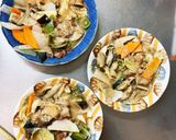 簡単きな粉梅照り味豚こま大根青椒肉絲風作り方15写真