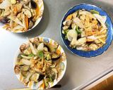 簡単きな粉豚キムチ味豚こま大根青椒肉絲風作り方15写真